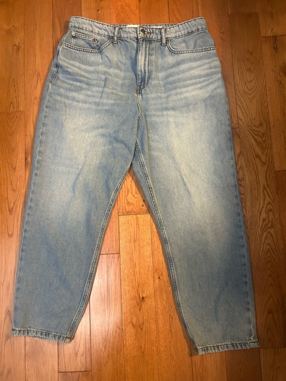 Westbound Parker Boyfriend Jeans Women’s 12R Light Wash Relaxed Fit